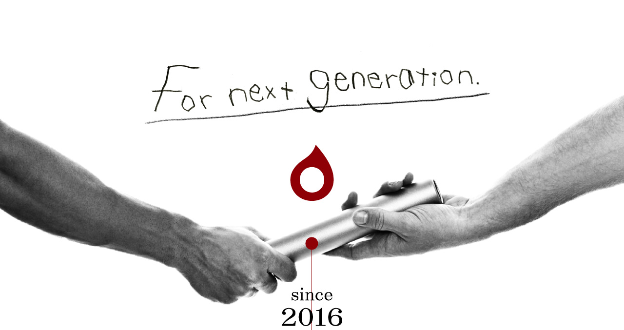 For next generation.